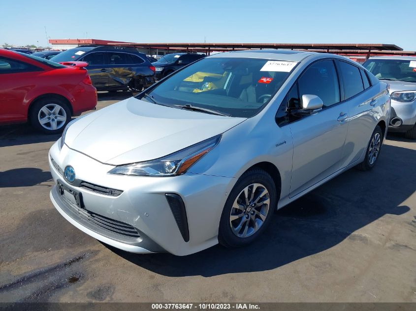 JTDKARFU9K3076709 Toyota Prius L ECO/LE/XLE/LIMITED 2