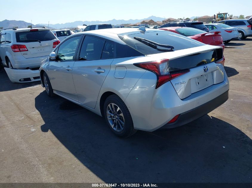 JTDKARFU9K3076709 Toyota Prius L ECO/LE/XLE/LIMITED 3