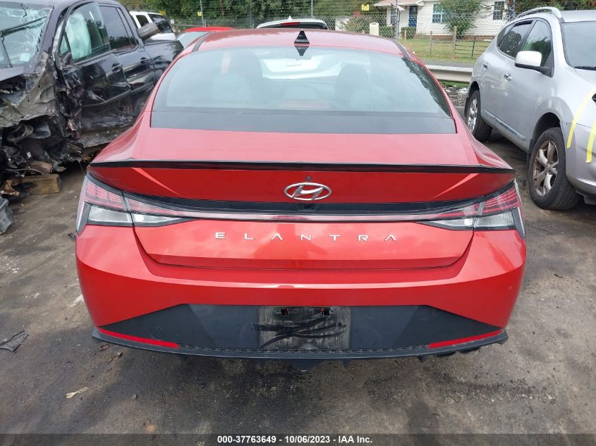 2022 HYUNDAI ELANTRA N LINE - KMHLR4AFXNU226720