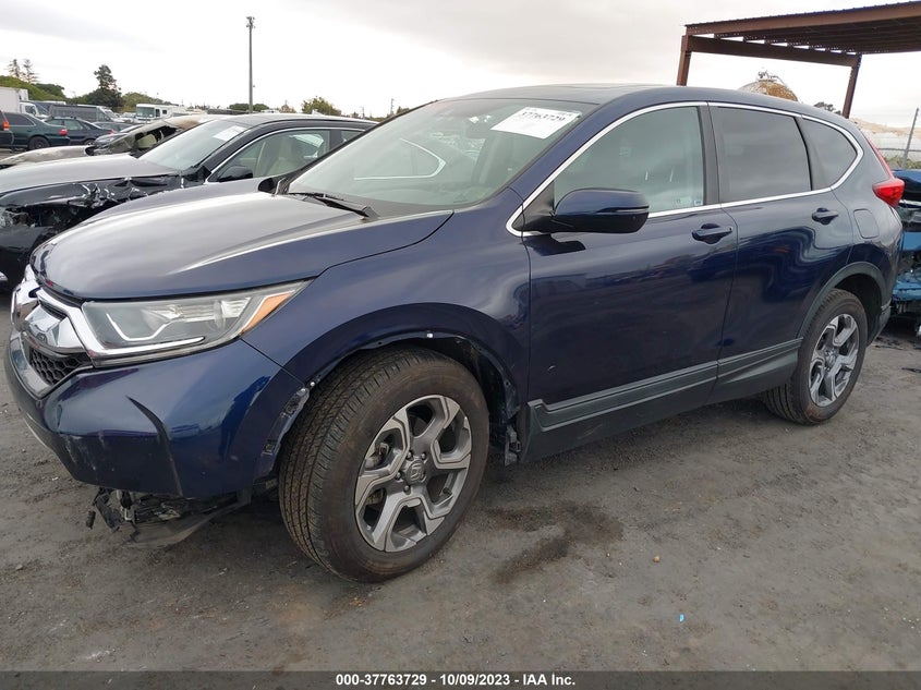 VIN 5J6RW1H54KA044232 2019 HONDA CR-V EX