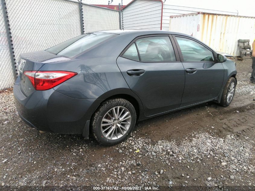 2015 TOYOTA COROLLA L/LE/S/S PLUS/LE PLUS - 2T1BURHE6FC427134