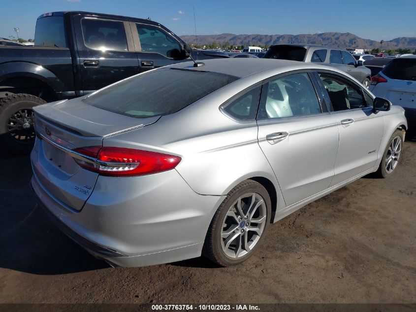 2017 FORD FUSION HYBRID SE - 3FA6P0LU7HR314475