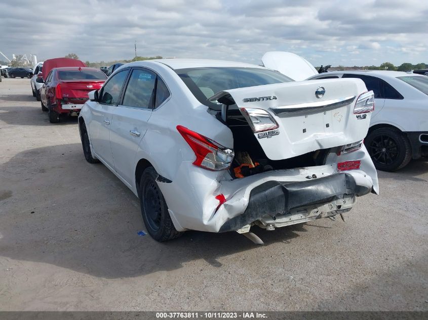 2016 NISSAN SENTRA S - 3N1AB7AP4GY261895