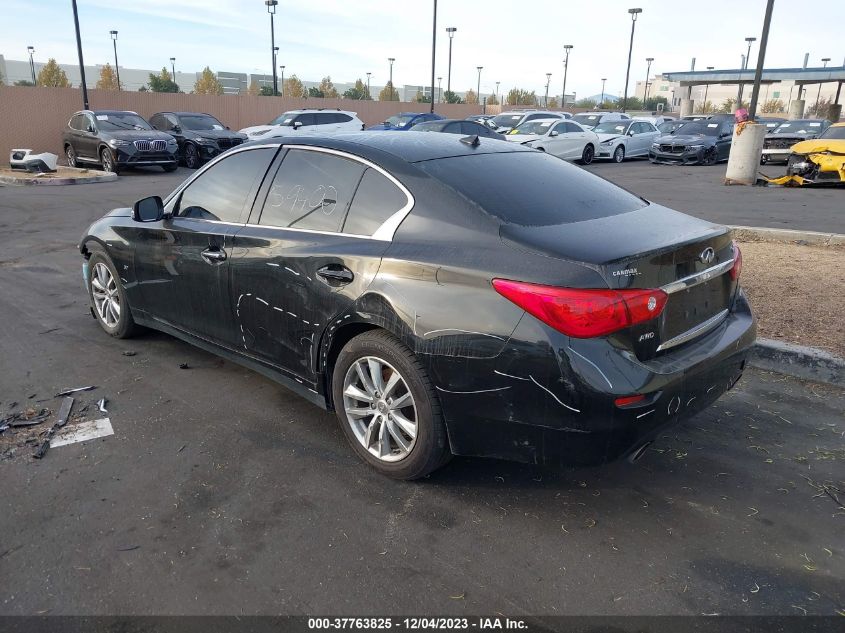 2015 INFINITI Q50 PREMIUM/SPORT - JN1BV7AR7FM394620