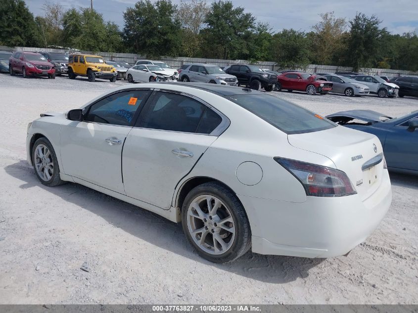 2013 NISSAN MAXIMA S/SV - 1N4AA5AP0DC801113