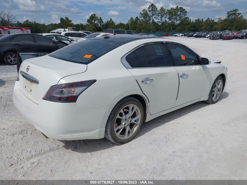 2013 NISSAN MAXIMA S/SV - 1N4AA5AP0DC801113