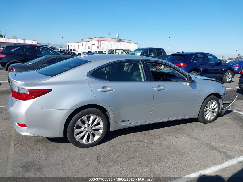 2013 LEXUS ES 300H JTHBW1GG5D2016591