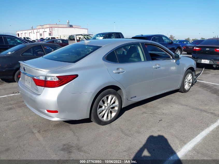 2013 LEXUS ES 300H JTHBW1GG5D2016591
