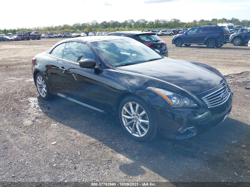 2013 INFINITI G37 CONVERTIBLE BASE - JN1CV6FE6DM772024