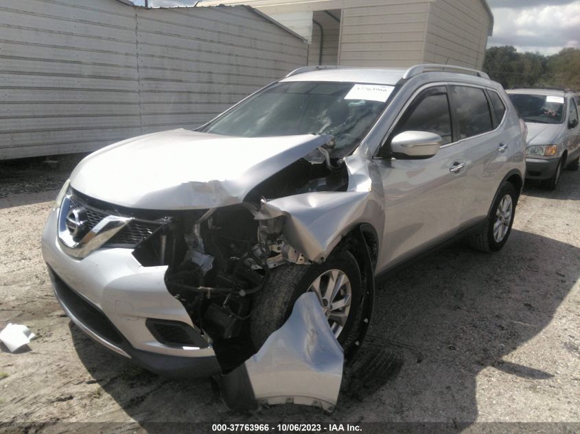 2015 NISSAN ROGUE SV - KNMAT2MT4FP532914