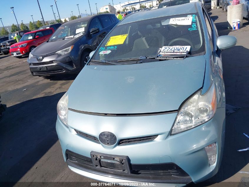 2014 TOYOTA PRIUS FOUR/FIVE/THREE/ONE/TWO - JTDKN3DU9E1784737