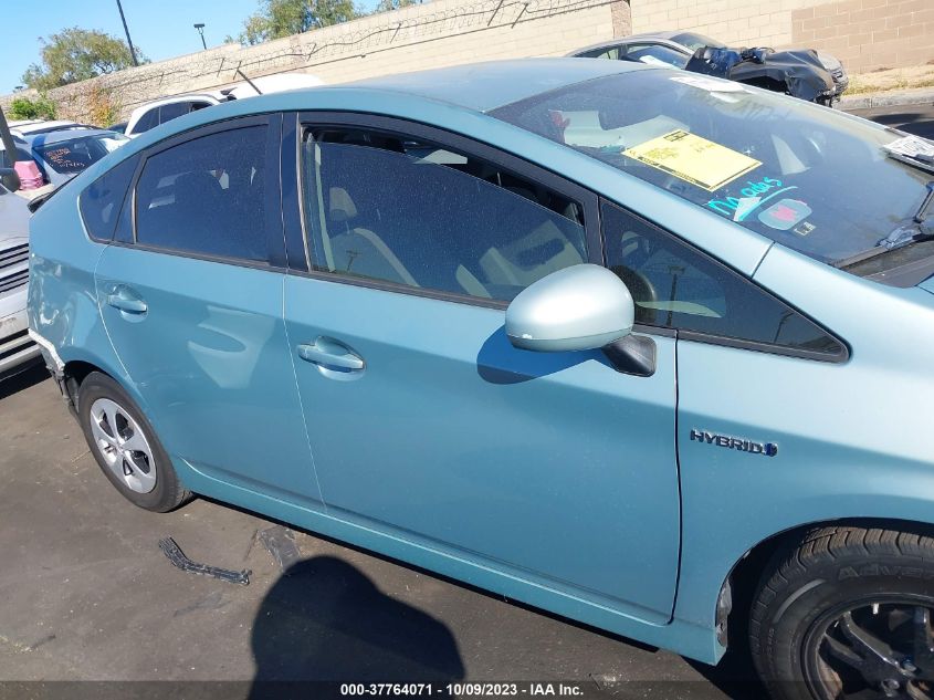 2014 TOYOTA PRIUS FOUR/FIVE/THREE/ONE/TWO - JTDKN3DU9E1784737