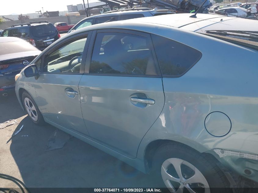 2014 TOYOTA PRIUS FOUR/FIVE/THREE/ONE/TWO - JTDKN3DU9E1784737