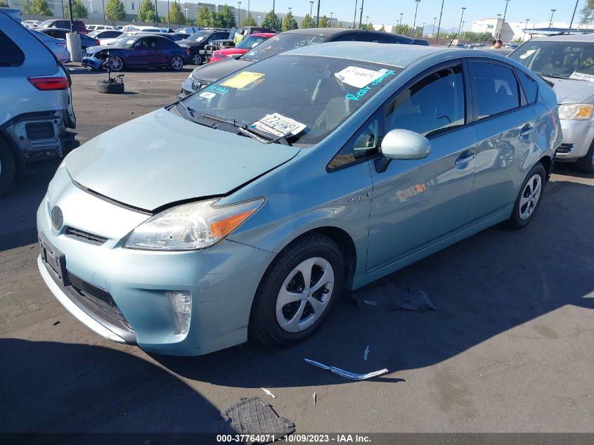 2014 TOYOTA PRIUS FOUR/FIVE/THREE/ONE/TWO - JTDKN3DU9E1784737