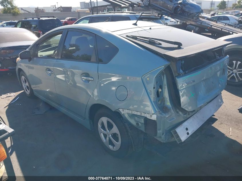 2014 TOYOTA PRIUS FOUR/FIVE/THREE/ONE/TWO - JTDKN3DU9E1784737