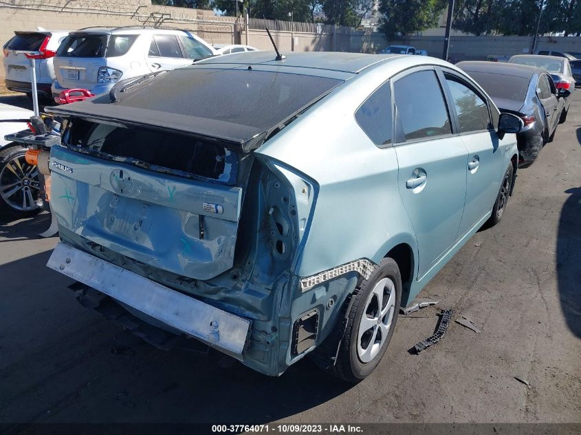 2014 TOYOTA PRIUS FOUR/FIVE/THREE/ONE/TWO - JTDKN3DU9E1784737
