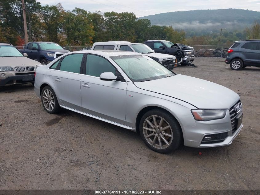 2014 AUDI A4 PREMIUM PLUS - WAUFFAFL8EN003574