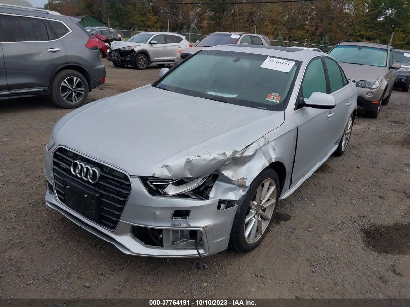 2014 AUDI A4 PREMIUM PLUS - WAUFFAFL8EN003574
