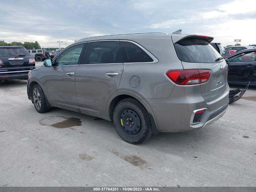 2019 KIA SORENTO SX/SXL - 5XYPK4A56KG439033