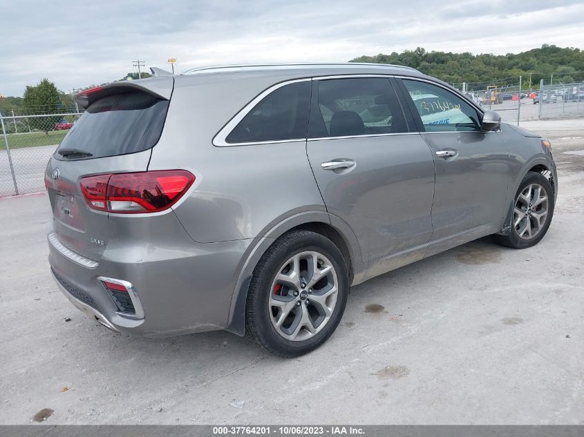 2019 KIA SORENTO SX/SXL - 5XYPK4A56KG439033