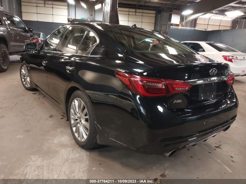 2019 INFINITI Q50 3.0T LUXE - JN1EV7AR4KM553858