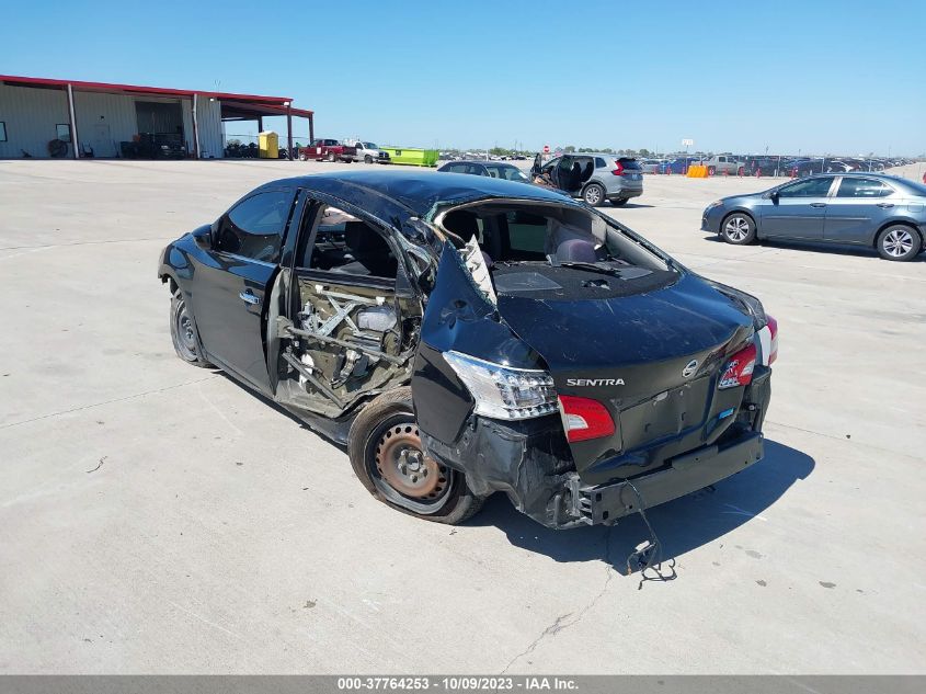 2014 NISSAN SENTRA SV - 1N4AB7AP3EN855262