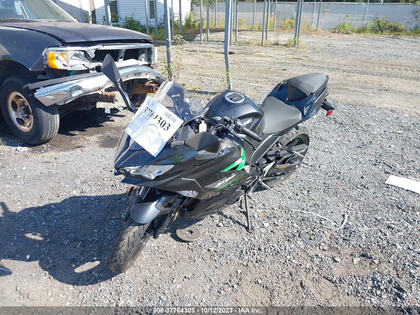 VIN JKAEXKG10PDAS2768 2023 KAWASAKI EX400