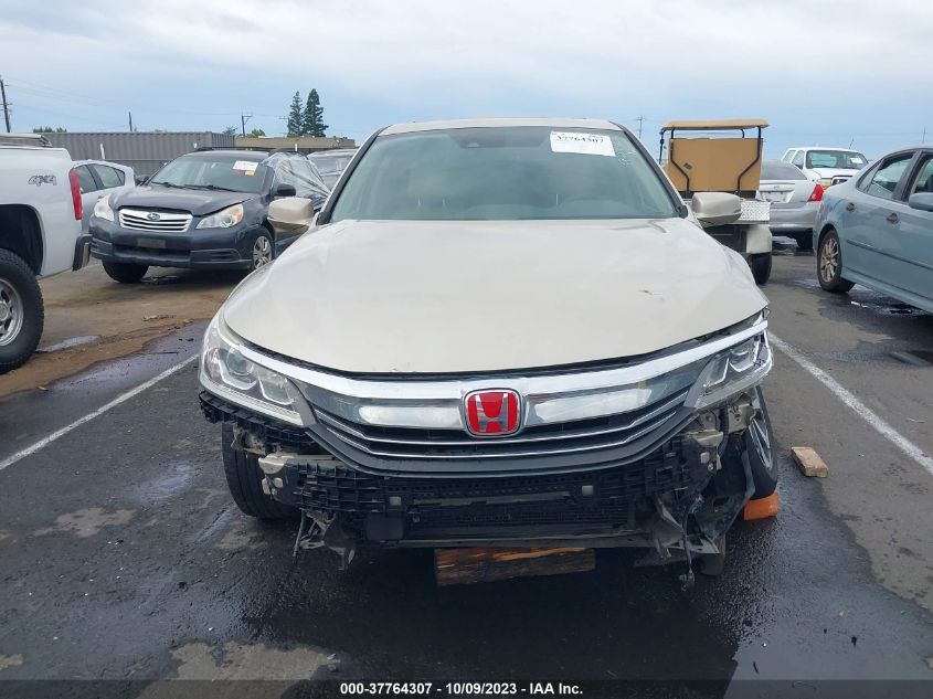 2016 HONDA ACCORD SEDAN EX-L - 1HGCR2F94GA088299