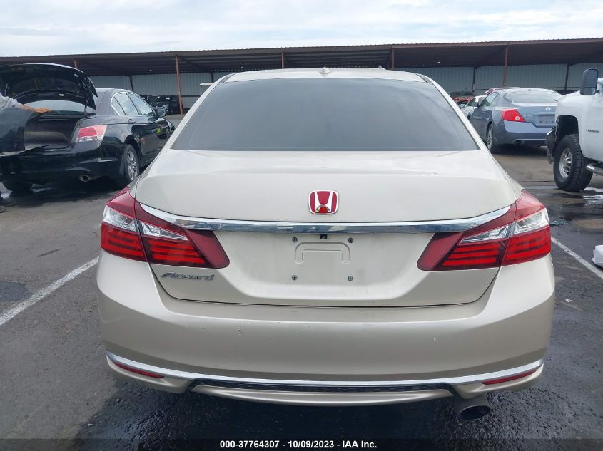 2016 HONDA ACCORD SEDAN EX-L - 1HGCR2F94GA088299