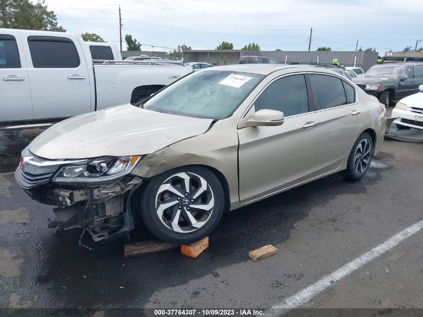 2016 HONDA ACCORD SEDAN EX-L - 1HGCR2F94GA088299