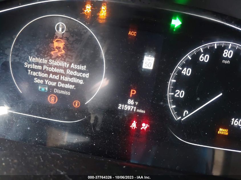 2018 HONDA ACCORD EX-L - 1HGCV1F65JA145063