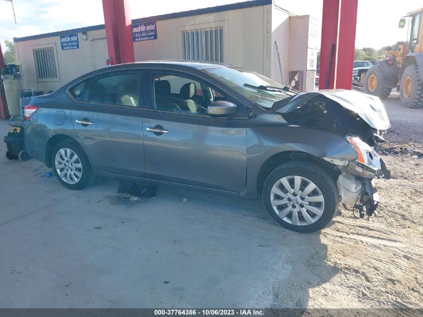 2015 NISSAN SENTRA S/SV/SR/SL - 3N1AB7AP5FY360823