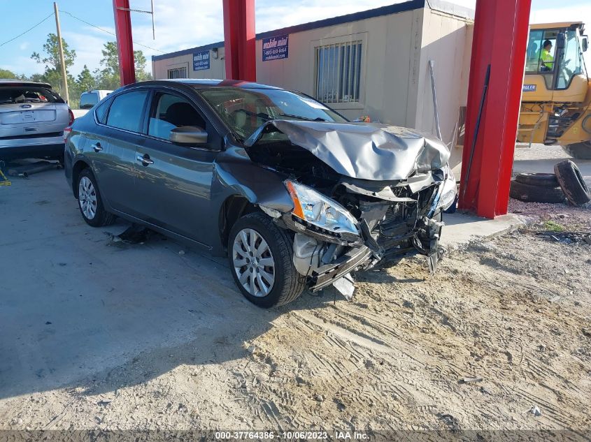 2015 NISSAN SENTRA S/SV/SR/SL - 3N1AB7AP5FY360823