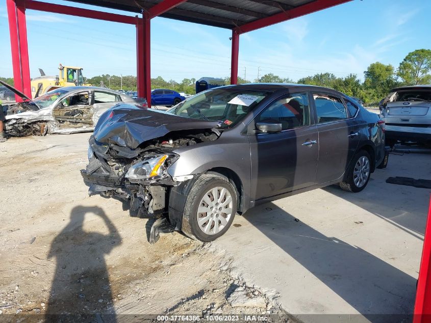 2015 NISSAN SENTRA S/SV/SR/SL - 3N1AB7AP5FY360823