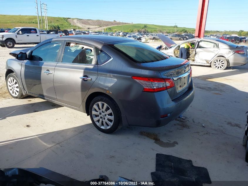 2015 NISSAN SENTRA S/SV/SR/SL - 3N1AB7AP5FY360823