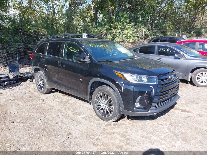 2018 TOYOTA HIGHLANDER SE/XLE - 5TDJZRFH6JS551754