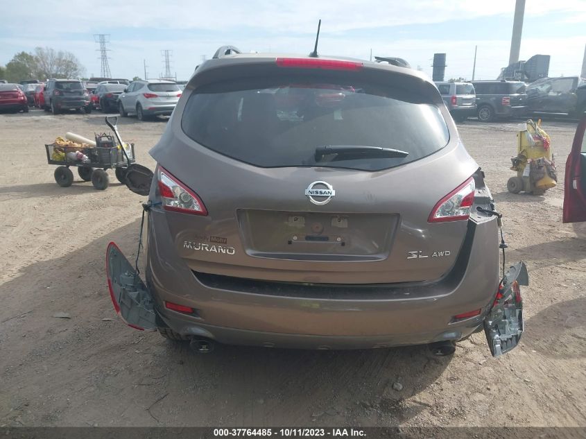 2014 NISSAN MURANO SL - JN8AZ1MW3EW508924