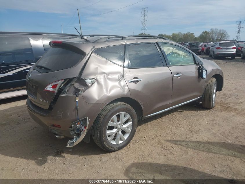 2014 NISSAN MURANO SL - JN8AZ1MW3EW508924