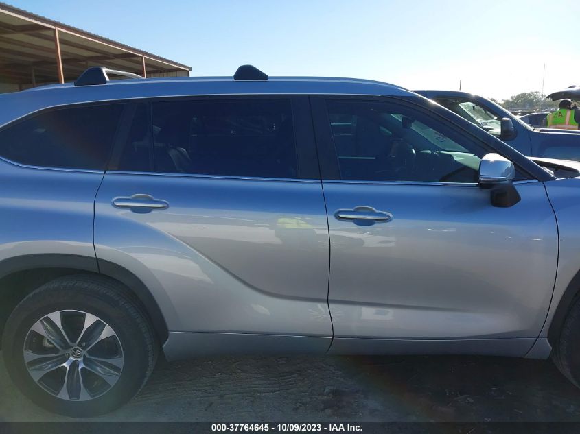 2023 TOYOTA HIGHLANDER HYBRID XLE/HYBRID BRONZE - 5TDKARAH5PS016748