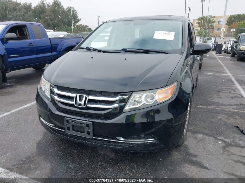2014 HONDA ODYSSEY EX-L - 5FNRL5H65EB114685