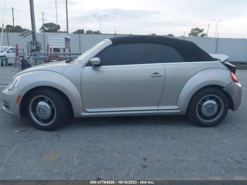 2015 VOLKSWAGEN BEETLE CONVERTIBLE 1.8T CLASSIC 3VW517AT8FM809253