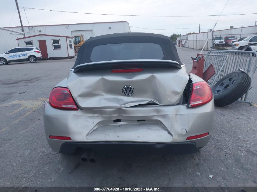 2015 VOLKSWAGEN BEETLE CONVERTIBLE 1.8T CLASSIC 3VW517AT8FM809253