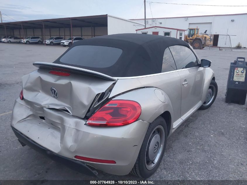 2015 VOLKSWAGEN BEETLE CONVERTIBLE 1.8T CLASSIC 3VW517AT8FM809253