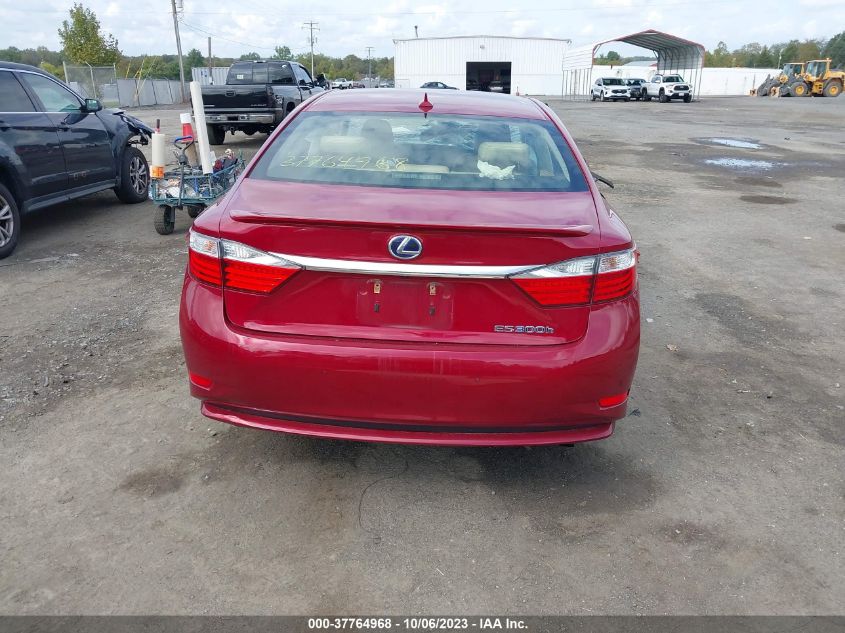 2013 LEXUS ES 300H HYBRID JTHBW1GG7D2024479