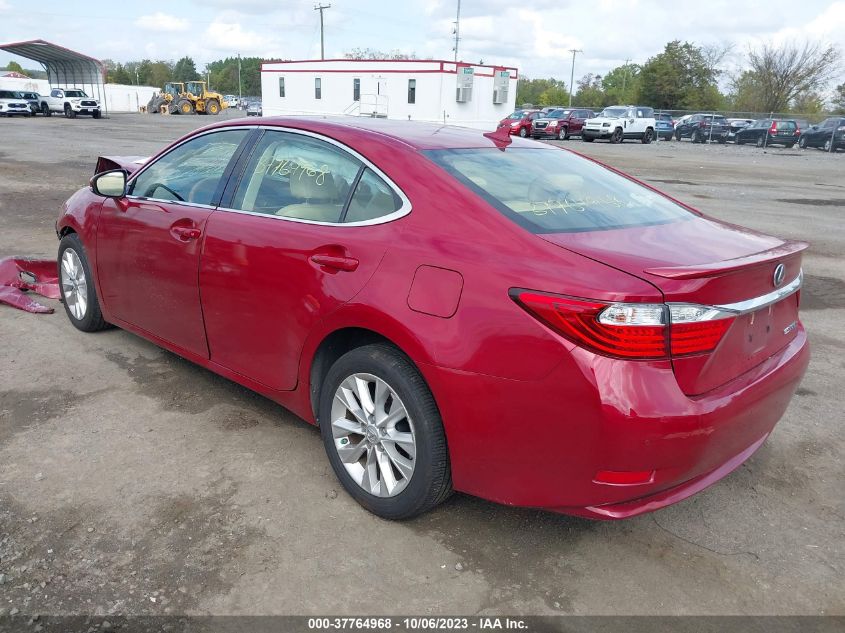2013 LEXUS ES 300H HYBRID JTHBW1GG7D2024479