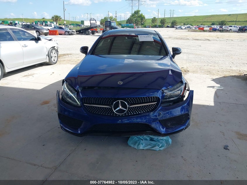 VIN WDDWJ4JB5JF749217 2018 MERCEDES-BENZ C-CLASS C 300