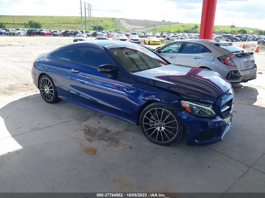 VIN WDDWJ4JB5JF749217 2018 MERCEDES-BENZ C-CLASS C 300