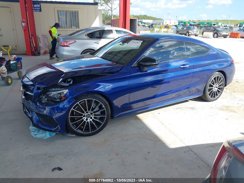 VIN WDDWJ4JB5JF749217 2018 MERCEDES-BENZ C-CLASS C 300