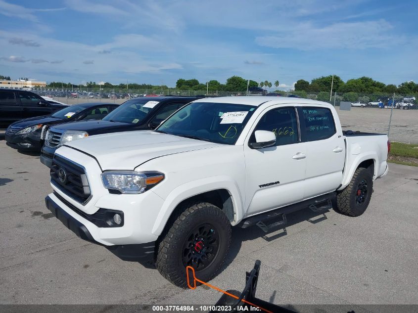 3TMCZ5AN4PM590172 Toyota Tacoma 4wd SR/SR5/TRD SPORT 2