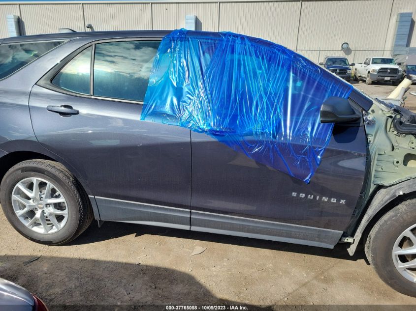2022 CHEVROLET EQUINOX LS - 3GNAXHEV2NS246476